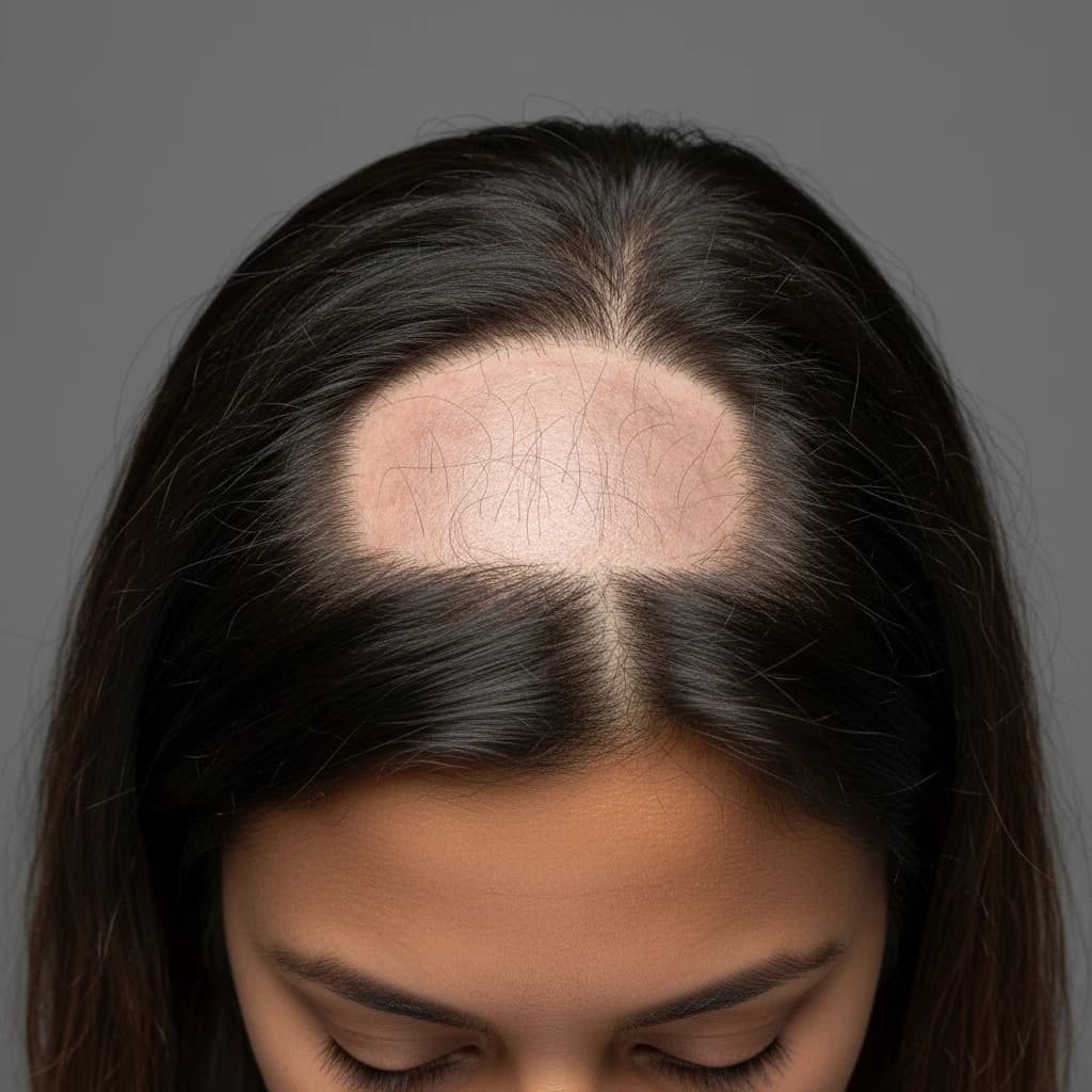 Postpartum case 5 — before treatment
